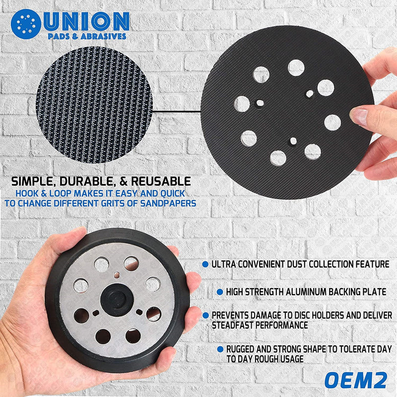 Almohadilla de lija Orbital de 5” para maquinas Lijadoras