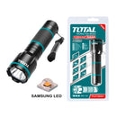 Linterna de mano Aleación de aluminio grado de aviación: 6N01-T6 LED 3W