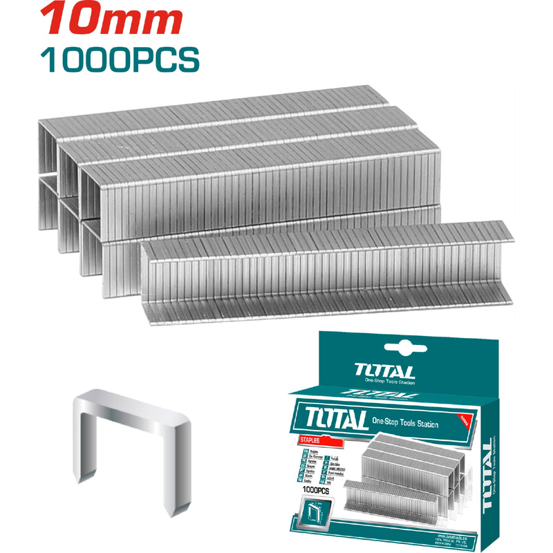 1000grapas 10mm x1.2mm para grapadora THT31142