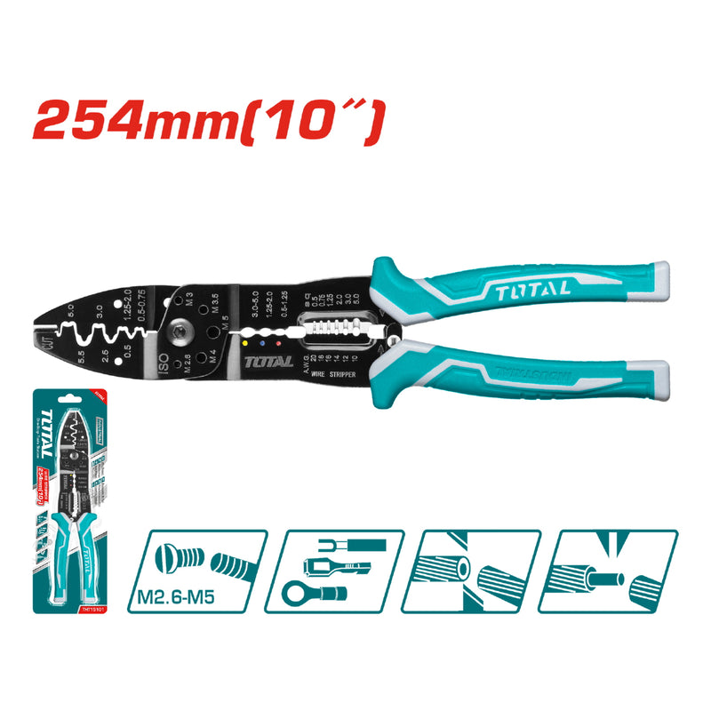Pinza para separar revestimiento de alambre 10"/254mm.