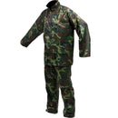Capote traje de lluvia gabardina Camuflaje militar Talla L