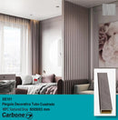 Pergola Decorativa Tubo WPC 2"x2" Textured Grey Cuadrado 50x50x2900mm