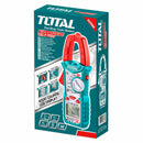 Medidor de Abrazadera Pinza amperimétrica 6000 Counts. Con retención de datos.