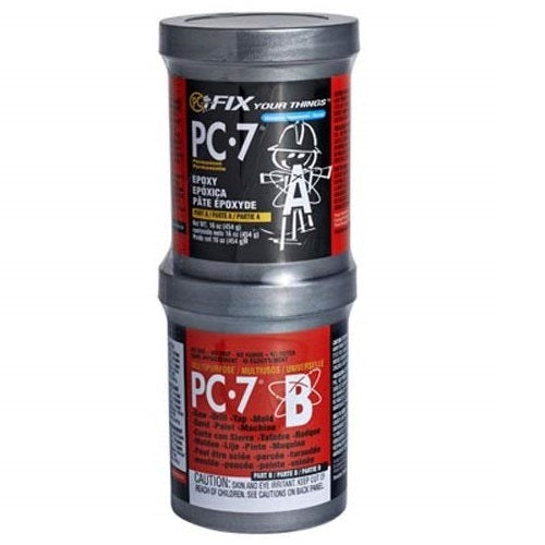 Pegamento epoxico de 1 LB para Barandas con tubo de 42.4 x1.5 mm, 12 mmx0.9 o tubo 40x40x1.5mm