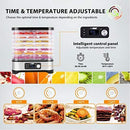 Máquina deshidratadora eléctrica de alimentos, 400 W.
