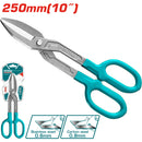 Tijeras de hojalatería de 10". Acero de alta calidad