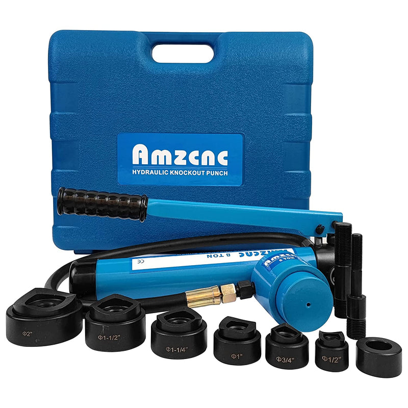 Sacabocados knockout punch de 1/2” a 2" perforador hidráulico de láminas de metal