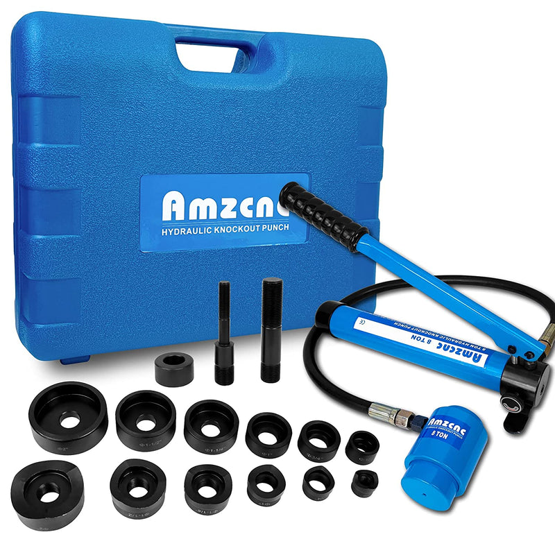 Sacabocados knockout punch de 1/2” a 2" perforador hidráulico de láminas de metal