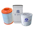 Kit de filtros para motor FAWDE modelo 4DW91-38D.