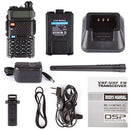 Radio de Doble banda 144-148/420-450Mhz. Bidireccional.