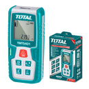 Medidor laser rango 0.05-60mts.Exactitud ±2.0mm. 620~690nm, <1mW  IP54.baterias.AA