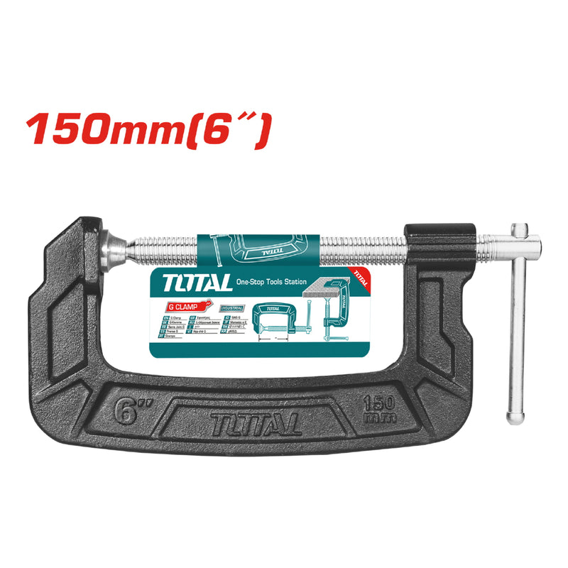 Abrazaderas G de 6".
