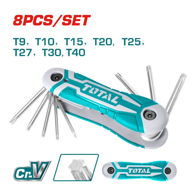Set de 8 llaves torx