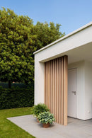 Pergola WPC Tubo Rectangular 2" x 4" Acabado Madera Cedro Exteriores 100x50x2900mm