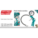 Pistola neumatica para inflar llantas. Max pressure: 8.5 Bar (120 PSI)