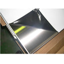 Lámina acero inoxidable satinada 4x10 0.9 mm NO4+PVC 430 SS.