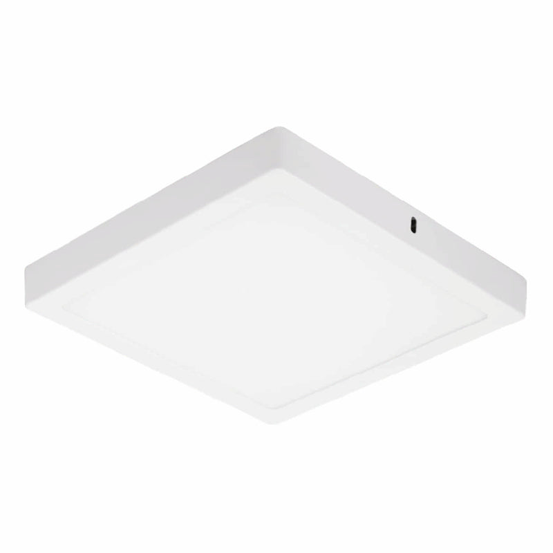 Panel LED Superficie Cuadrado 12W 3000K. Lámpara de Techo Superficial.
