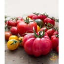 Semillas de tomate, Pink Beefsteak (100% Heirloom/No Híbrido/No GMO). 50 semillas aproximadamente