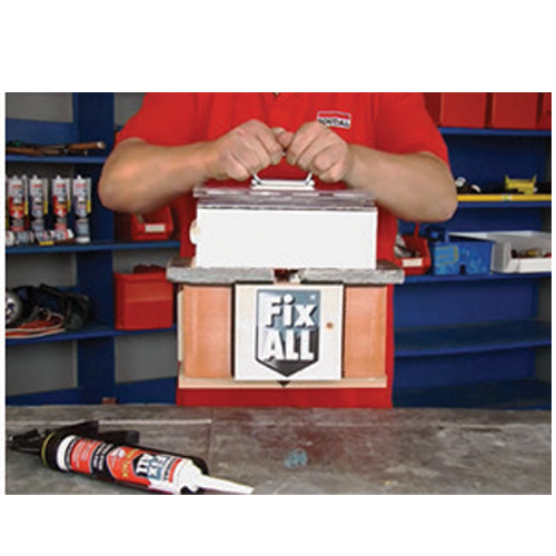 Fix All High Tack SOUDAL (viscocidad baja) pegamento alta adherencia y resistencia blanco  290ml