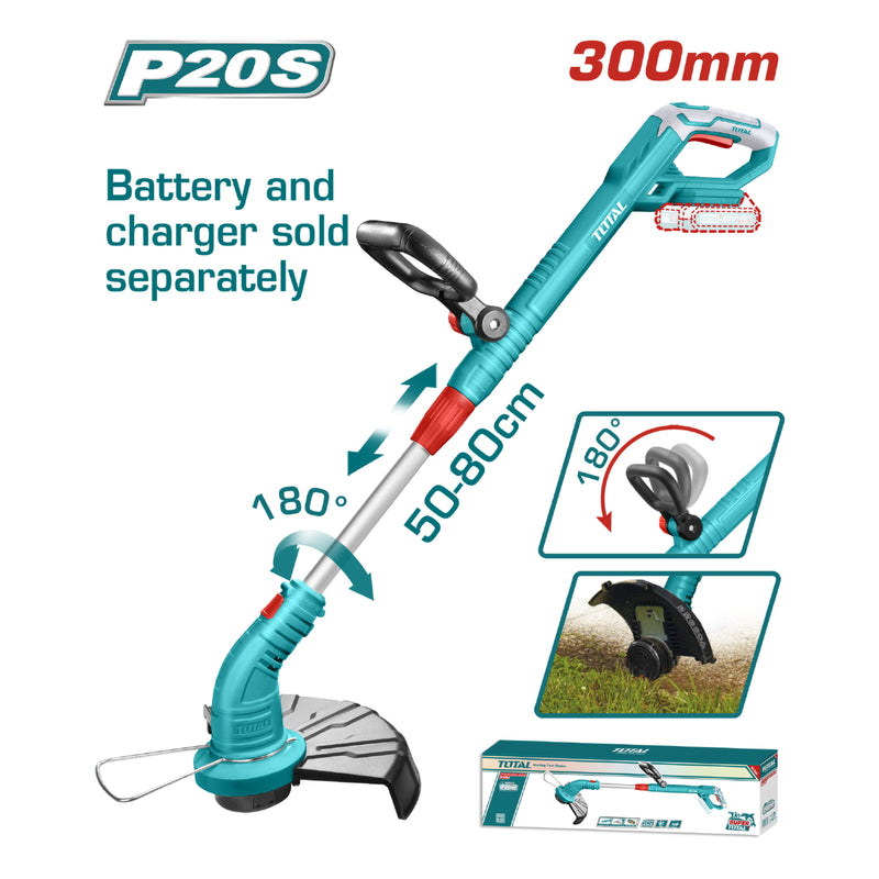 Desmalezadora Inalámbrica de Batería de Litio 20V.