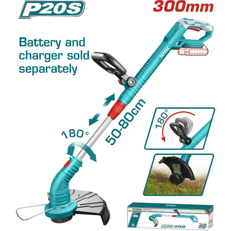 Desmalezadora Inalámbrica de Batería de Litio 20V.