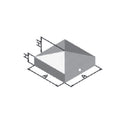 Tapas para tubo cuadrado