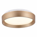 Lámpara de Techo LED Plafón 18W 1800lm CCT Ajustable Acabados dorados.