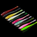 Señuelo goma suave 9.5cm 10 Uds.