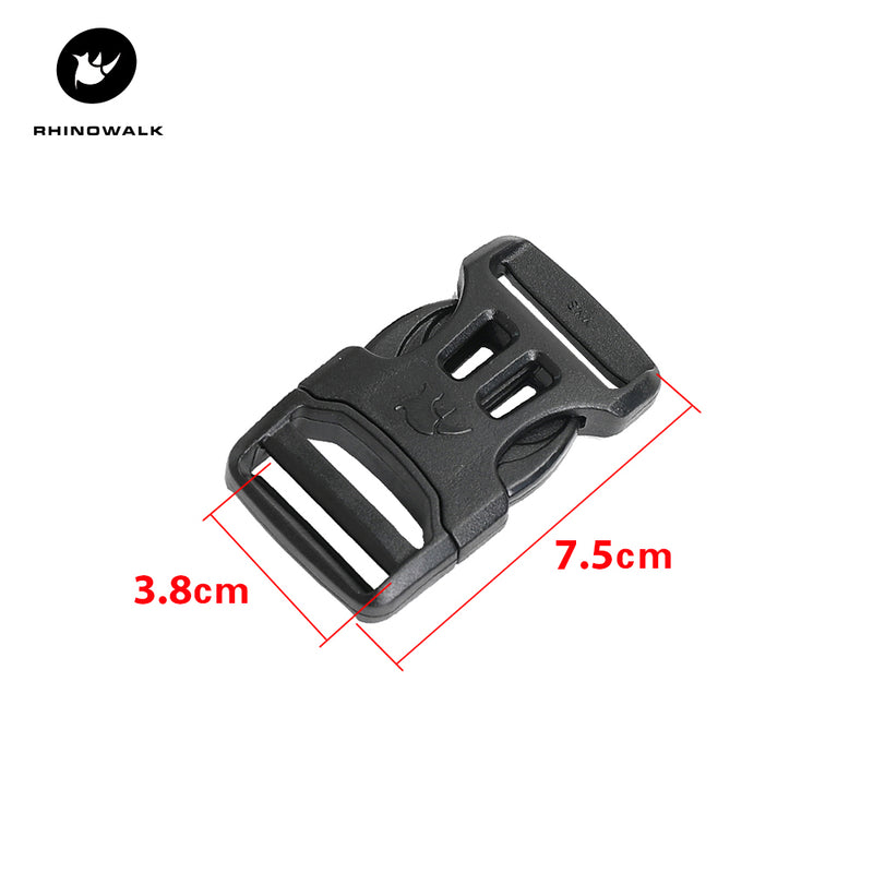 Broche plastico ajustable de 3.8cm Rhinowalk
