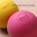 Pelota de Caucho Solido con efecto rebote. Tamaño 6cm. Color Rosado.