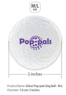 Pelota Pop pals Ultra durable Talla L para mascotas