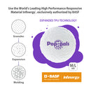 Pelota Pop pals Ultra durable Talla L para mascotas