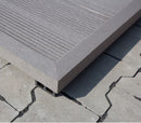 Angulo Remate Deck Gris claro WPC Exteriores 50x50x2900mm