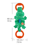 Juguete Iron grip cocodrilo cuerda para mascota