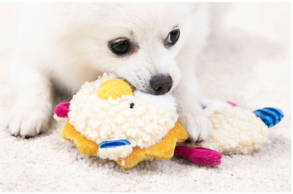 Leon peluche para mascotas pequeñas y cachorros