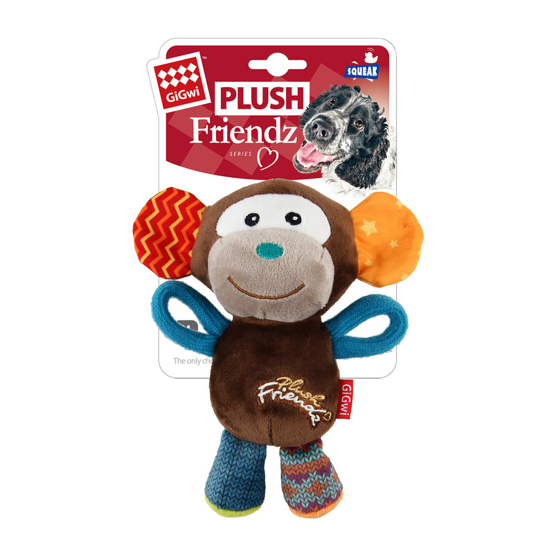Juguete Plush Mono de tela para mascotas
