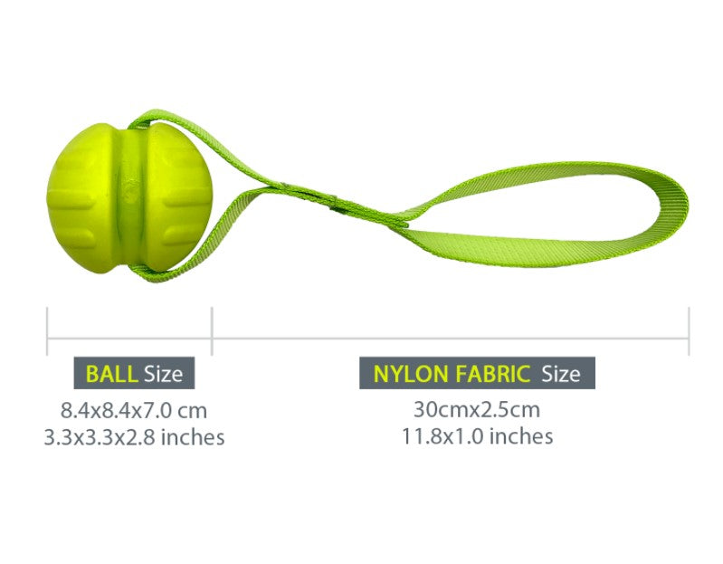 Pelota Resistente con cuerda de Nylon para mascota
