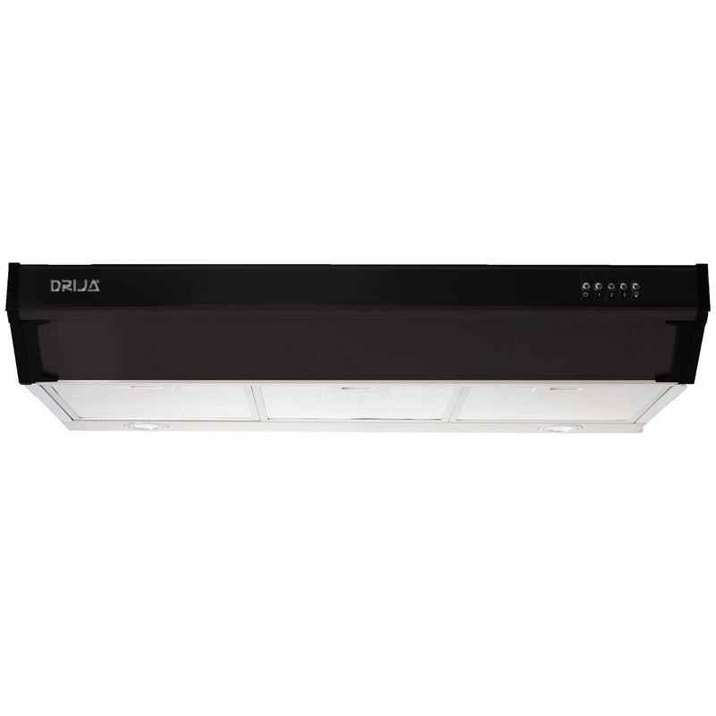 Extractor de grasa Compacta 90. Color negro.