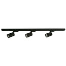 Lampara spot led de techo para riel, color negro, luz blanca cálida 2700-3200K