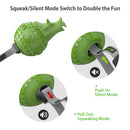 Juguete Dinoball Triceraptops verde mascota