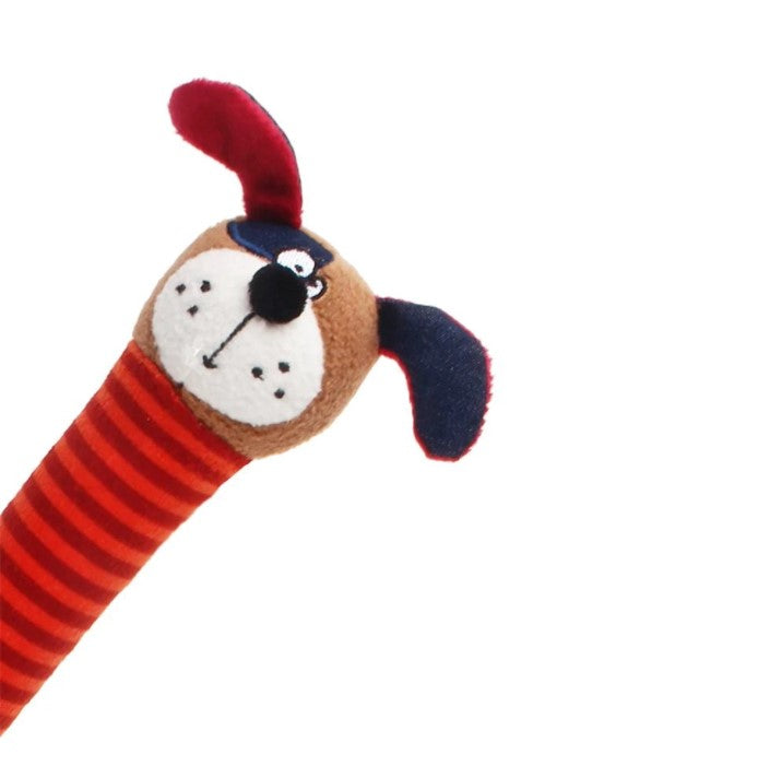 Juguete Perro cuello largo crunchy para mascota