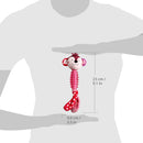 Juguete Suppa mono rosado mascotas pequeñas