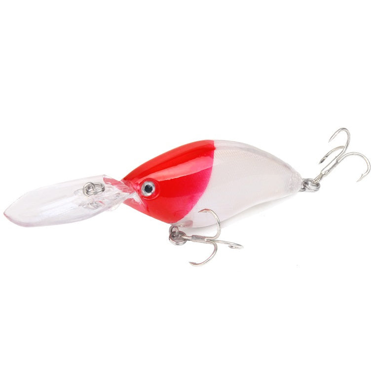 Señuelo Crank 90mm anzuelo triple. Multicolor