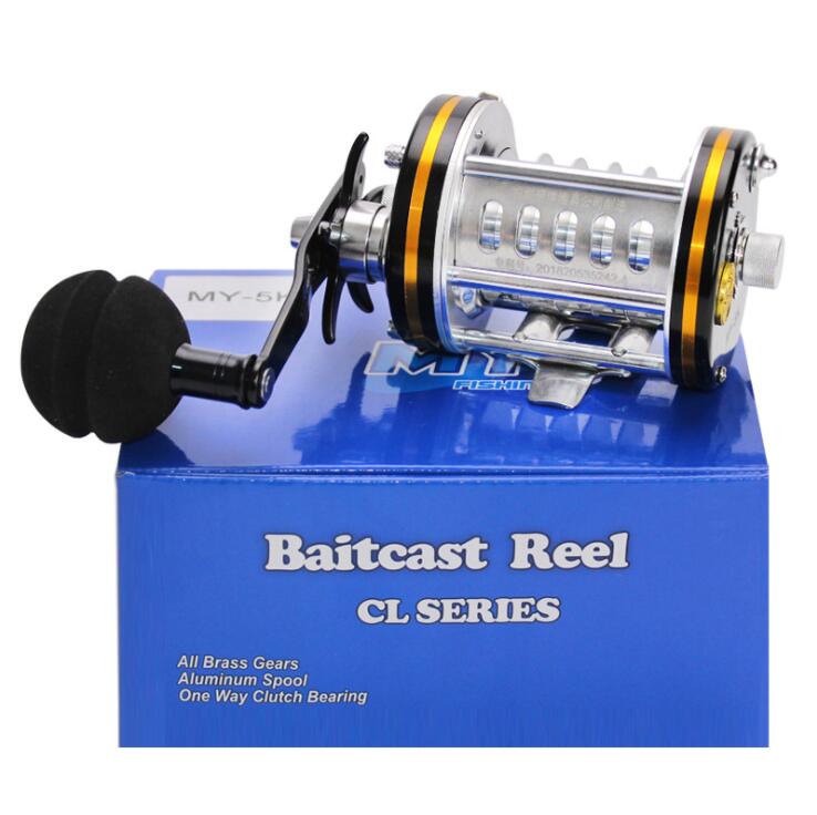 Carrete pesca Trolling PRO 6 lineas 4.2:1