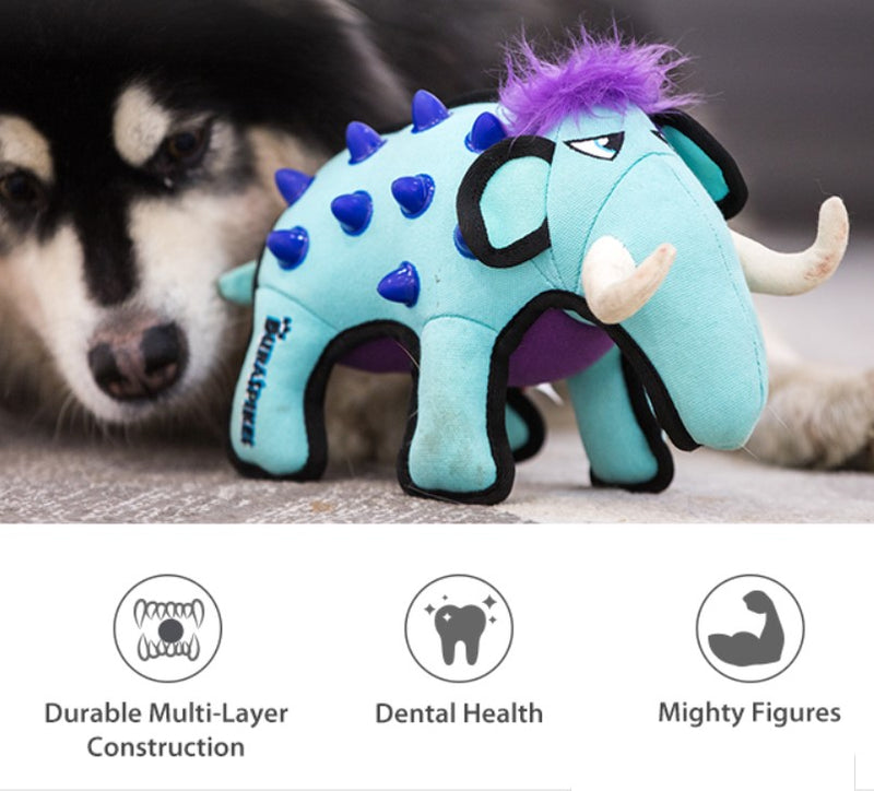 Peluche mamut resistente Duraspikes para mascotas