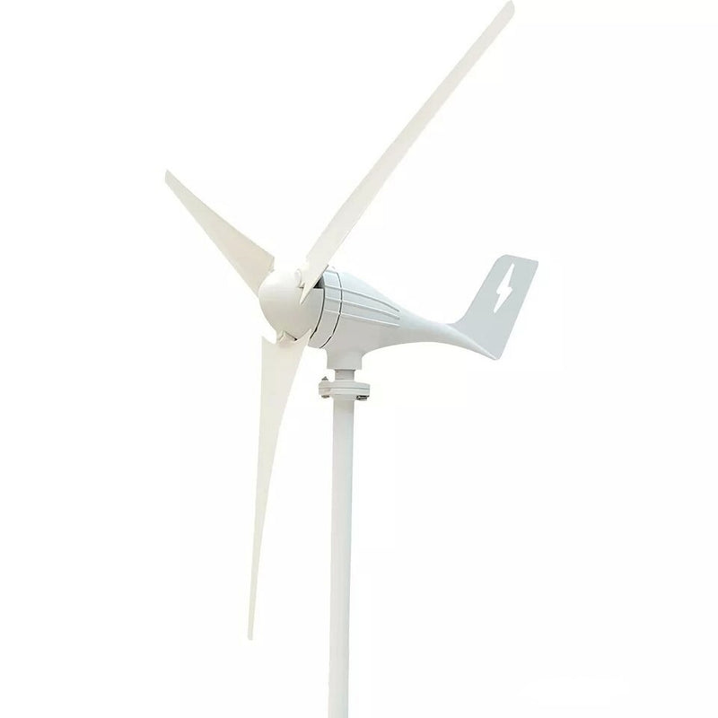 Generador Eólico de Viento 300W. 24V. 3 aspas. Sistema Híbrido Solar.