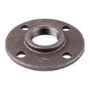 Brida galvanizada de piso 1"