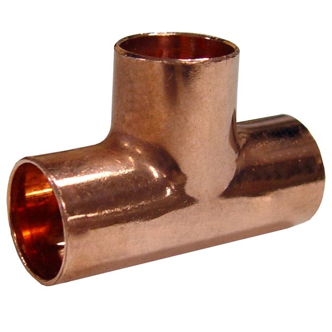 Conector T de cobre de 1"