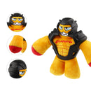 Peluche Gladiador amarillo muñeco para mascota