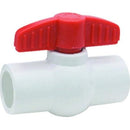 Válvula de paso PVC 1/2" para usar con pegamento 150PSI